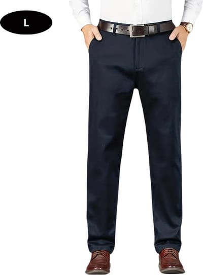 Bovista Golfbroek Heren - Golfkleding - Golfen - Golf Accessoires - Nette Pantalon - Marineblauw L - Maat 50