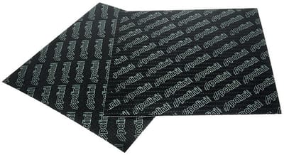Membraanplaatvel Polini carbon 0.33 mm (2x 110x100mm)