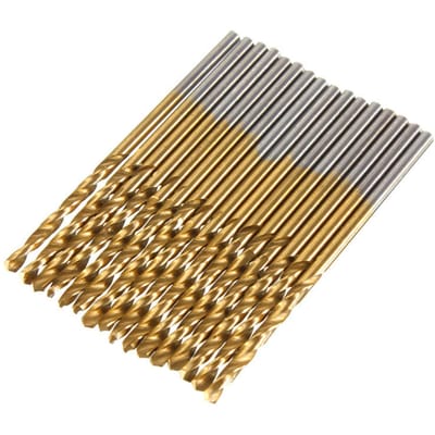 1,5 mm-10 mm titanium gecoate hogesnelheidsstaalboorset voor hout/kunststof/koper/aluminium