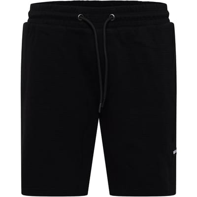 Duck and Cover Topfield-waffelkleding voor heren: casual korte broek (Zwart)