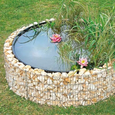 Zylo® Vijverbak - Voorgevormde Vijver - Vijverbakken - ‎146x40x1cm - Veelkleurig - 146cm x 40cm x 1cm