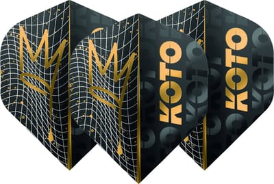 KOTO Rebel Royale Gold NO2 - Dart Flights