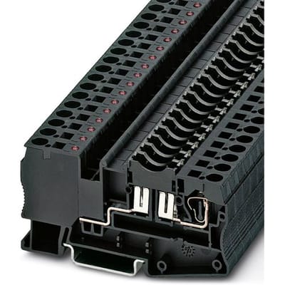 Phoenix Contact 3036495 Zekering-serieklem 8.2 mm Spanveer Zwart 50 stuk(s)