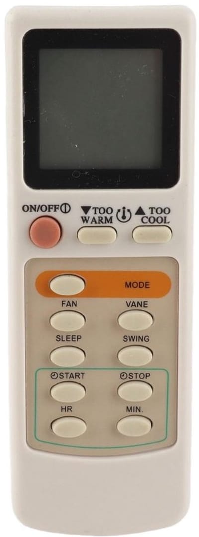 Allecto - Airconditioner Afstandsbediening - M09 Vervanging