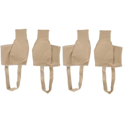 2 Paires Hallux Valgus Correcteur d'Oignon Séparateur d'Orteil Manchon Outil de Correction Soin des PiedsS S