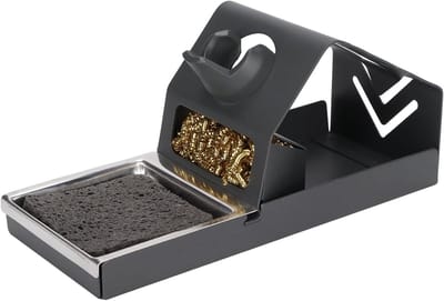 Multifunctionele Antistatische Soldering Iron Stand van Metaal, Eenvoudig Schoon te Maken en Duurzaam voor Diverse Solderingsprojecten