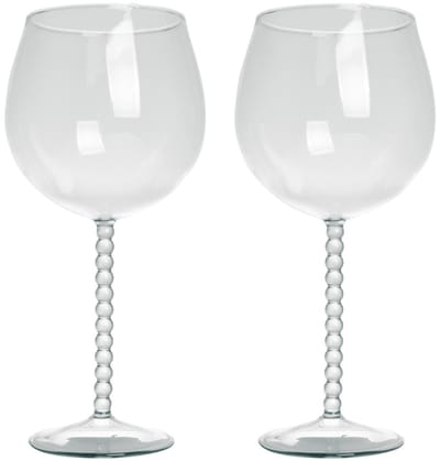 Gusta - Wijnglas - Bubbel - 500 ml - Set van 2