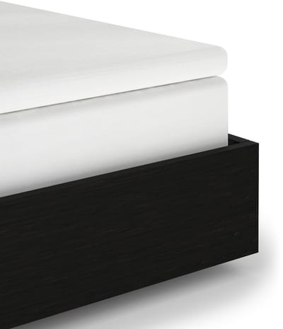 Heckettlane Hoeslaken Elementi-Topper - Onderlaken voor Tweepersoonsbed - 160x200 cm - 100% Katoen-Satijn - Wit