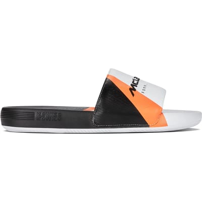 K-SWISS Tennisschoenen Slide Sandal X Mclaren F1 Team White/black/papaya Mens 47