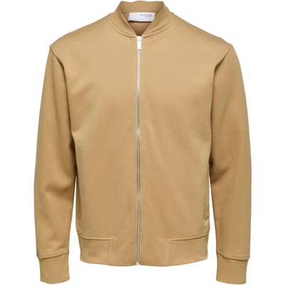 Zip-up sweatshirt Selected Barracuda