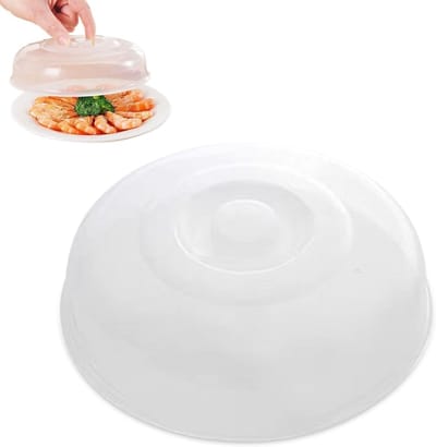 Microwave Spetterdeksel voor Borden en Kommen - Voorkom Spetters, Vaatwasserbestendig en Koelkastgeschikt (23 cm)