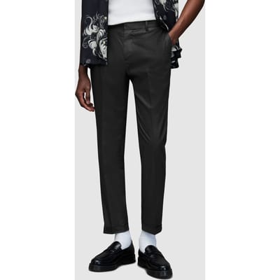AllSaints Trade Trouser Black Size: W28 | Tailored Pants Outlet | Heren | Zwart