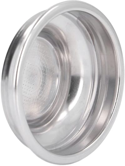 Dailygoods- Portafilter 58mm - Bodemloze Koffiefiltermand - Herbruikbaar - Roestvrij Staal - Eenvoudig te Reinigen - Goed Filtereffect - Koffiefilter