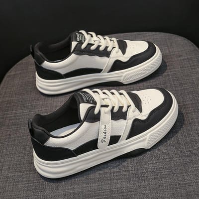 Lente Nieuwe Witte Schoenen Vrouw Online Influencer Alles-Passend Comfortabel Sportief Casual Platform Sneaker Sneakers 41 gray