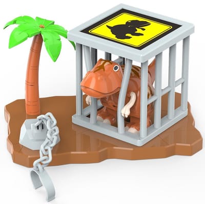 DigiDino met kooi - Tate