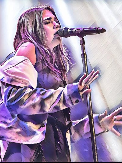 Dua Lipa 1-4 - Poster - 30 x 40 cm