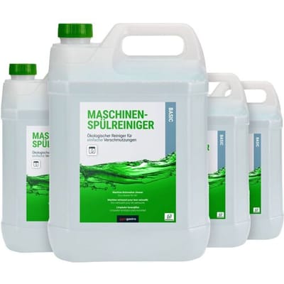 GGM Gastro (4x 10 Liter) Maschinenspülreiniger BASIC á 10 Liter - für starke Verschmutzungen - Ökologisch & chlorfrei