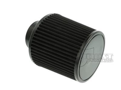 Universeel luchtfilter 127mm / 63,5mm aansluiting, zwart
