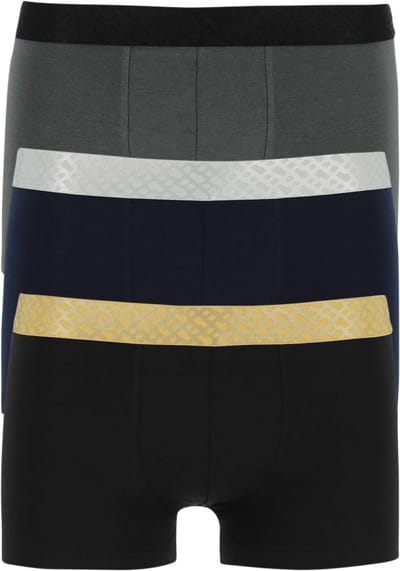 HUGO BOSS Metallic trunks (3-pack) - heren boxers kort - multicolor