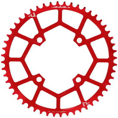 Mountainbike 104BCD Tandwielschijf 52T 104mm Aluminiumlegering Mountainbike Tandwiel Kettingblad Positieve Negatieve Kettingbladen