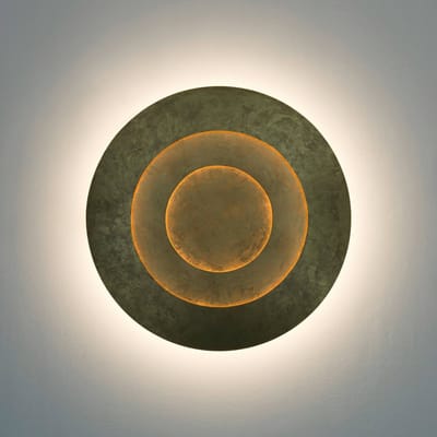 Holländer LED wandlamp Masaccio Rotondo, goud