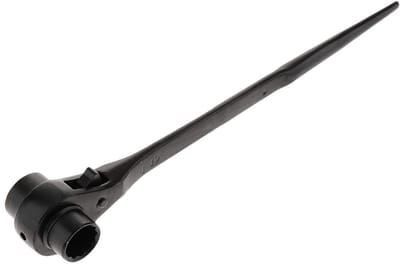 Dailygoods- Steigersleutel 12 Punt Ratelsleutel - Koolstofstaal - Dubbele Socket 17-19mm - 1/2 Inch - Zwart - Hoge hardheid boven 60 uur - Moersleutel