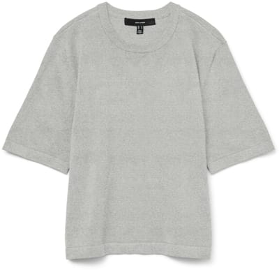 Vero Moda Trui Vmsilje 2/4 O-nck Oversize Pull Ga 10320460 Light Grey Melange Dames Maat - M