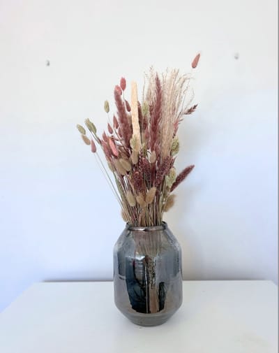 Droogboeket - Droogbloemen - Roze droogboeket - Cadeau vrouw
