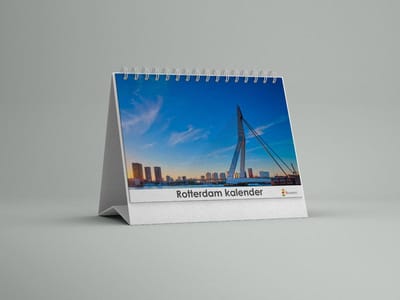 Rotterdam Bureau-verjaardagskalender | Rotterdam bureaukalender |Bureaukalender 20x12.5 cm