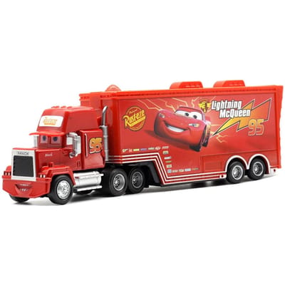 Pixar Cars 2 Cars 3 Lightning McQueen King Frankie Race Dusty Fritter Miss League Auto Jongensspeelgoed ontworpen voor Kinderen