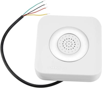 Deurbel met 90DB ingebouwde luidspreker - Bedrade deurbel voor thuiskantoor 12V - content nodig .