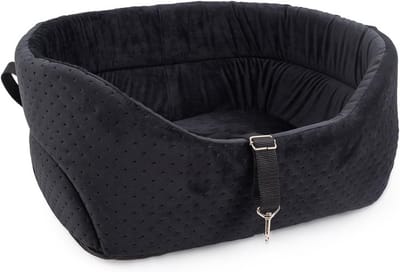 Universal Car Seat for Dogs, Washable and Wear-resistant, Front Seat, Passengers and Rear, Dog House Size L: 56 cm x 48 cm