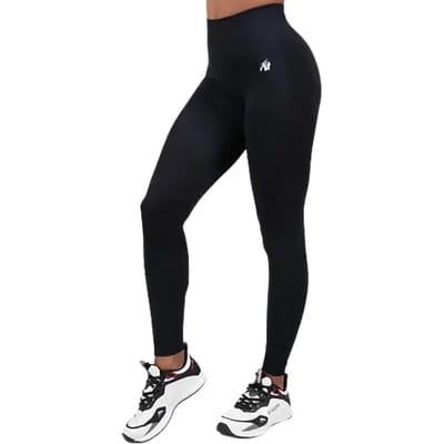 Gorilla Wear Whitney Seamless Leggings - Zwart - XS/S
