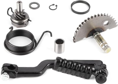 Starter Kit voor Moped, Starter Lever en Starter Shaft Gear Assembly voor GY6 Scooters en Motoren