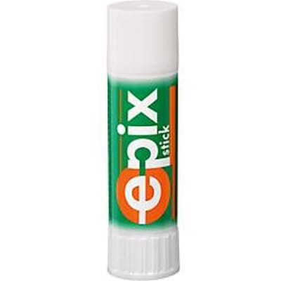 Lijmstift epix, voor papier/karton/etiketten/foto's, makkelijk smeerbaar, oplosmiddelvrij, 20 g