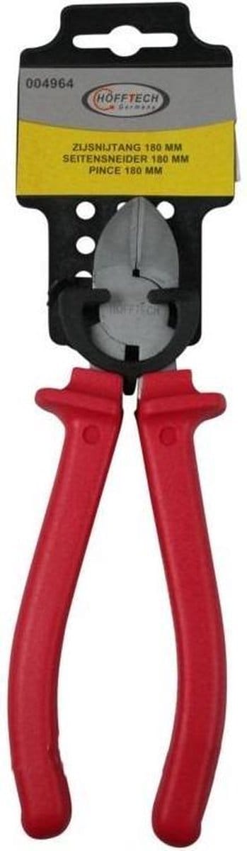 Hofftech Zijsnijtang - Chroom Vanadium Staal - 180 mm - Voor Zachte Draden