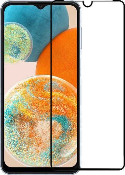 Screenprotector - Geschikt voor Samsung Galaxy A23 - Full Cover - Gehard Glas - Beschermglas - Tempered Glass - Screen Protector