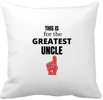 Akyol - this is for the greatest uncle Kussen hoes - Oom - oom - verjaardag oom - cadeautje - kado - geschenk - 40 bij 40 cm