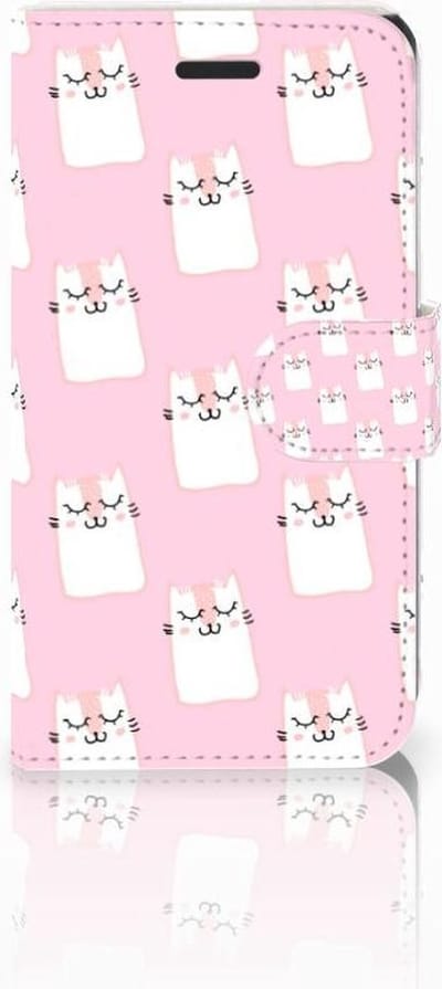 Samsung Galaxy Xcover 3 | Xcover 3 VE Telefoonhoesje met Pasjes Sleeping Cats