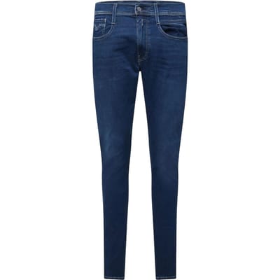 Replay Anbass Slim-fit herenjeans (Blauw)