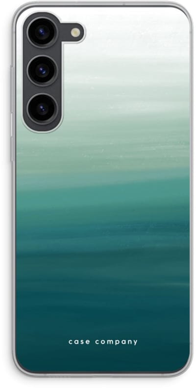 Case Company® - Hoesje geschikt voor Samsung Galaxy S23 Plus hoesje - Ocean - Soft Cover Telefoonhoesje - Bescherming aan alle Kanten en Schermrand