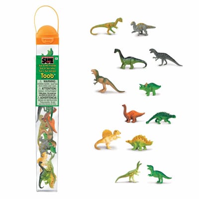 Safari Speelset Sue & Her Friends Toob Groen/grijs/beige 12-delig