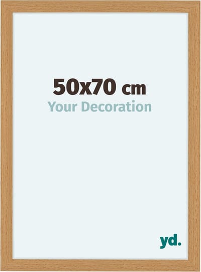 Your Decoration - Fotolijst 50x70 cm - MDF - Beuken - Como