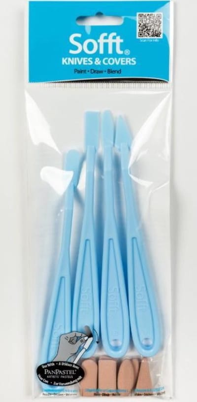 Knife set for PanPastel 4 pcs