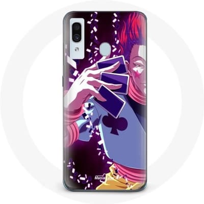 Coque pour Samsung Galaxy A20 Hunter X Hunter Manga Hisoka Morow