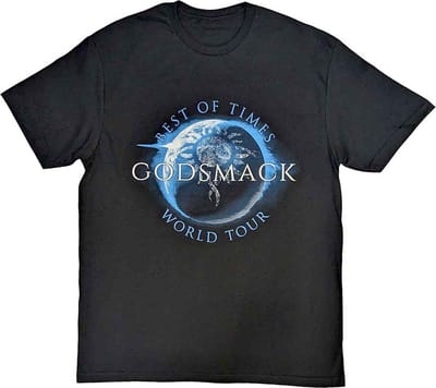 Godsmack - Lighting Up The Sky World Tour Heren T-shirt - XL - Zwart