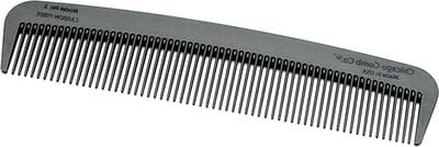 Koolstofvezel Kam - Stylingkam Baardkam - Dagelijkse Styling - Antistatisch Hittebestendig - 14 cm - Zwart