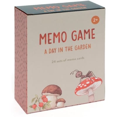 Petit Monkey memo spel A day in the garden 48 stks / 3jr+