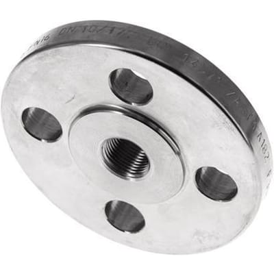 Draadflens DN10-PN16 Rp 3/8'' RVS 1.4571 DIN 2566