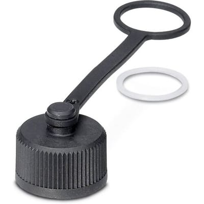 Phoenix Contact 1456190 Sensor/actuator connector, niet geassembleerd M12 Beschermkap 5 stuk(s) Package